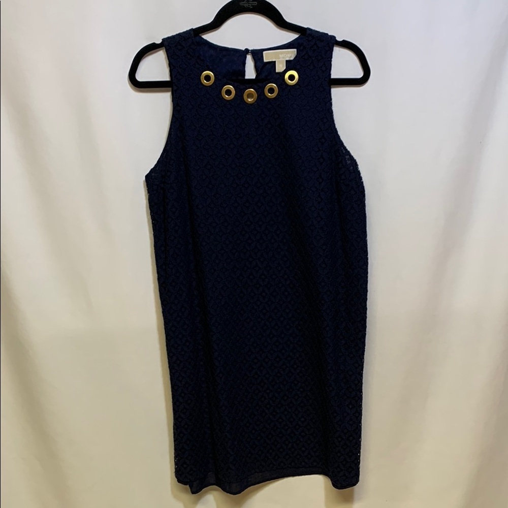 MICHAEL Michael Kors Blue Sheath Mini Dress